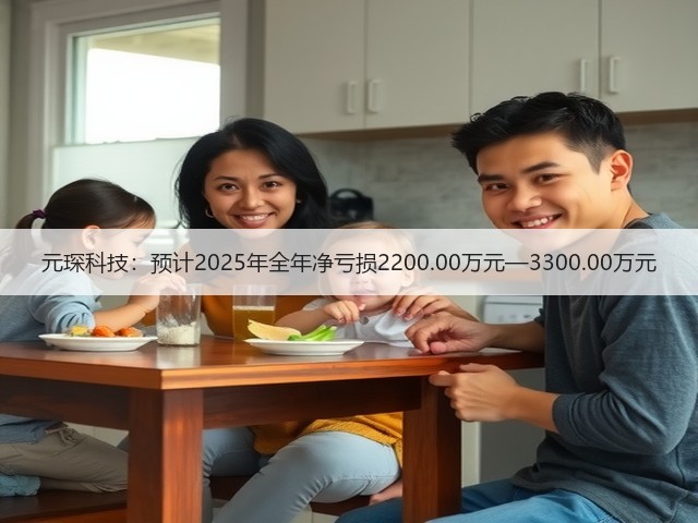 元琛科技:预计2025年全年净亏损2200.00万元—3300.00万元(图1) 元琛科技:预计2025年全年净亏损2200.00万元—3300.00万元(图1)