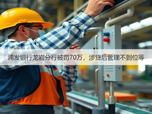 浦发银行龙岩分行被罚70万,涉贷后管理不到位等(图3) 浦发银行龙岩分行被罚70万,涉贷后管理不到位等(图3)