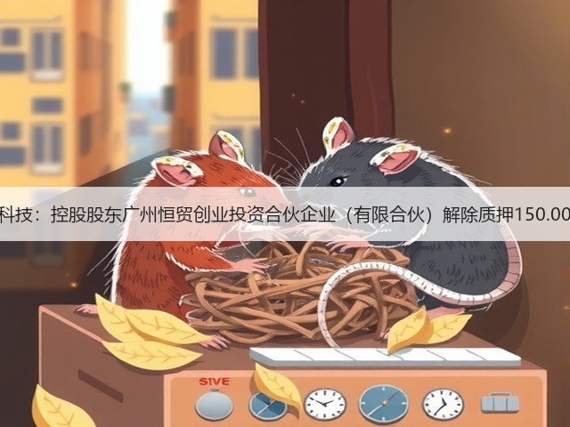 航新科技:控股股东广州恒贸创业投资合伙企业(有限合伙)解除质押150.00万股(图3) 航新科技:控股股东广州恒贸创业投资合伙企业(有限合伙)解除质押150.00万股(图3)