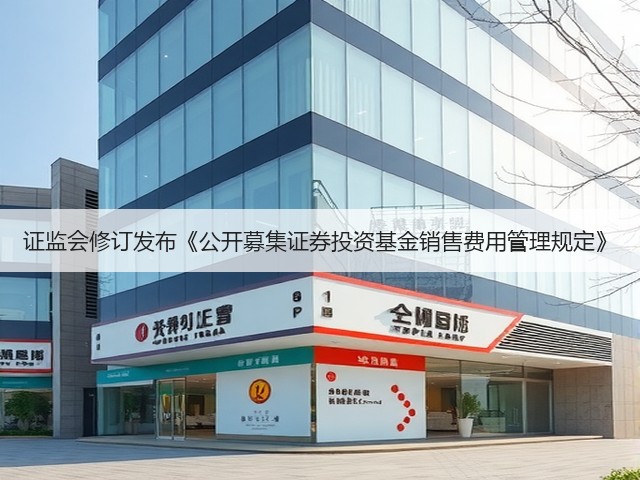 证监会修订发布《公开募集证券投资基金销售费用管理规定》(图3) 证监会修订发布《公开募集证券投资基金销售费用管理规定》(图3)