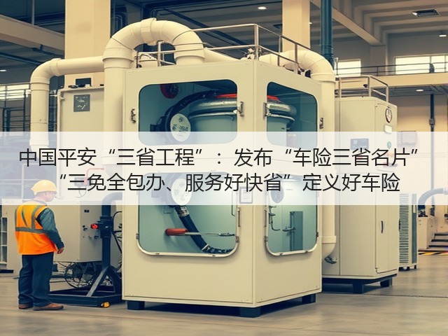 中国平安“三省工程”：发布“车险三省名片” “三免全包办、服务好快省”定义好车险(图2)