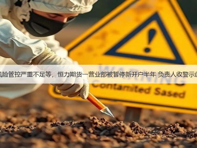 风险管控严重不足等,恒力期货一营业部被暂停新开户半年 负责人收警示函(图1) 风险管控严重不足等,恒力期货一营业部被暂停新开户半年 负责人收警示函(图1)