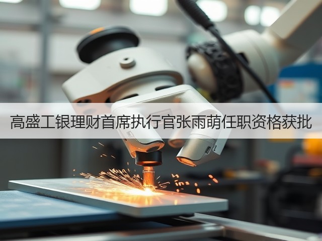 高盛工银理财首席执行官张雨萌任职资格获批(图1)