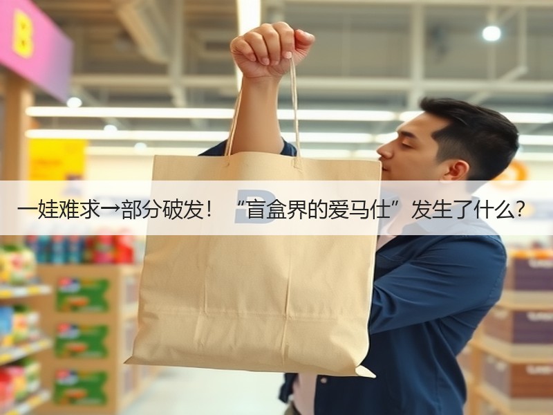 一娃难求→部分破发！“盲盒界的爱马仕”发生了什么？