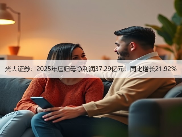 光大证券:2025年度归母净利润37.29亿元,同比增长21.92%(图3) 光大证券:2025年度归母净利润37.29亿元,同比增长21.92%(图3)