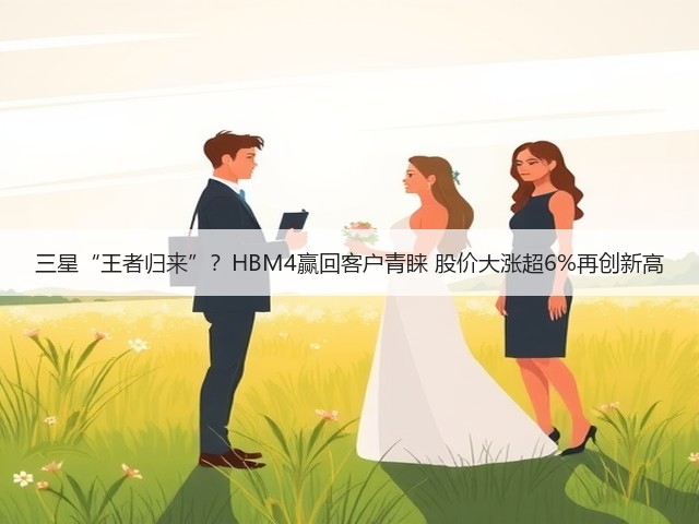 三星“王者归来”?HBM4赢回客户青睐 股价大涨超6%再创新高(图2) 三星“王者归来”?HBM4赢回客户青睐 股价大涨超6%再创新高(图2)