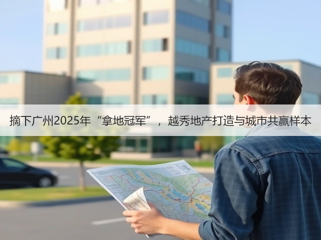 摘下广州2025年“拿地冠军”，越秀地产打造与城市共赢样本(图3)