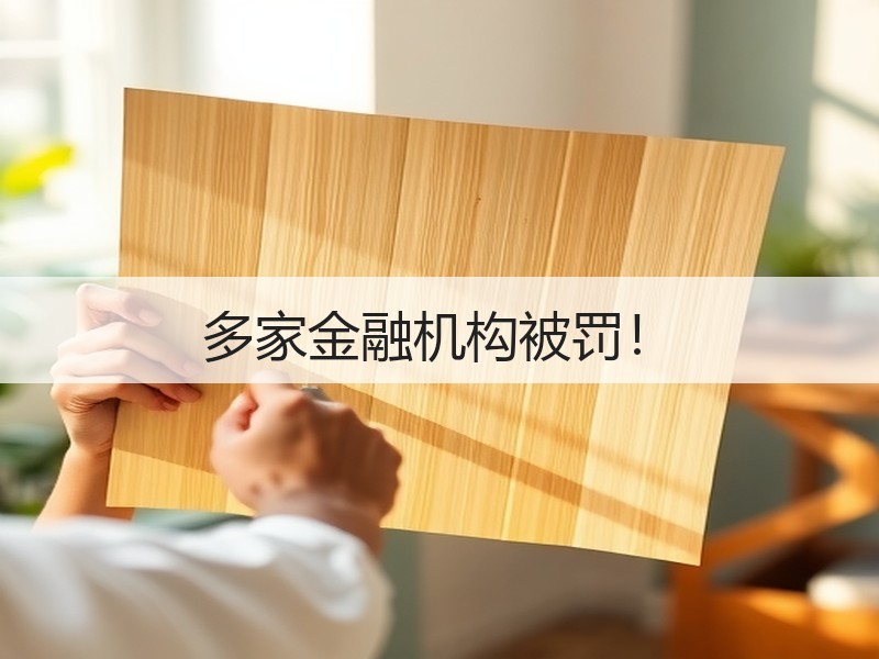 多家金融机构被罚！