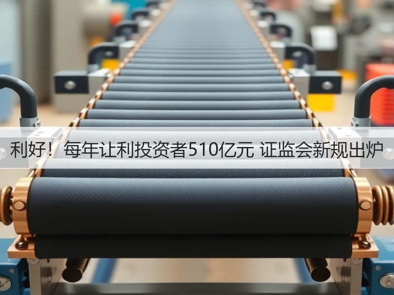 利好！每年让利投资者510亿元 证监会新规出炉