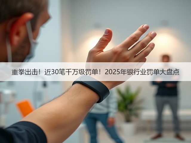 重拳出击!近30笔千万级罚单!2025年银行业罚单大盘点(图2) 重拳出击!近30笔千万级罚单!2025年银行业罚单大盘点(图2)