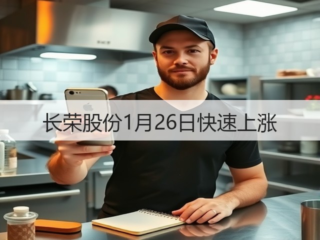 长荣股份1月26日快速上涨(图1) 长荣股份1月26日快速上涨(图1)