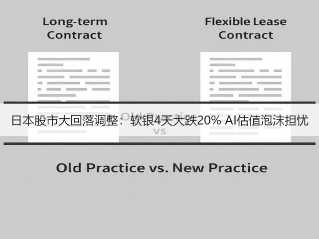 日本股市大回落调整:软银4天大跌20% AI估值泡沫担忧(图3) 日本股市大回落调整:软银4天大跌20% AI估值泡沫担忧(图3)