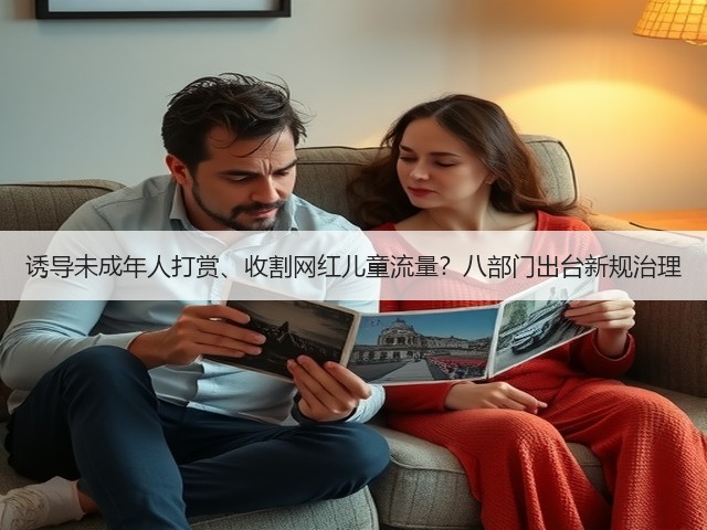 诱导未成年人打赏、收割网红儿童流量？八部门出台新规治理(图2)