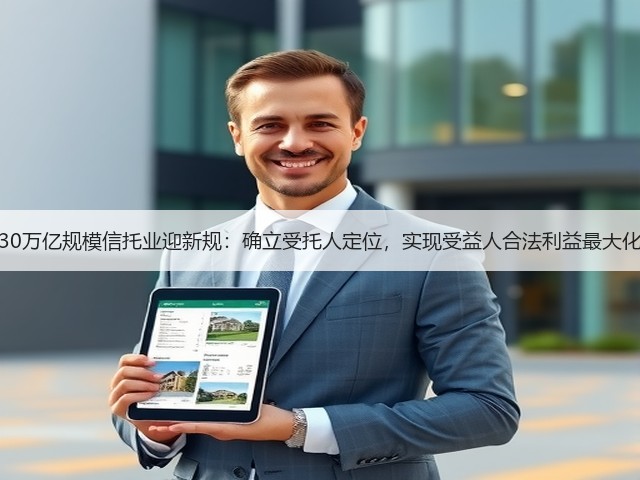 30万亿规模信托业迎新规:确立受托人定位,实现受益人合法利益最大化(图3) 30万亿规模信托业迎新规:确立受托人定位,实现受益人合法利益最大化(图3)