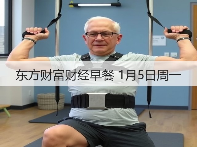 东方财富财经早餐 1月5日周一(图1) 东方财富财经早餐 1月5日周一(图1)