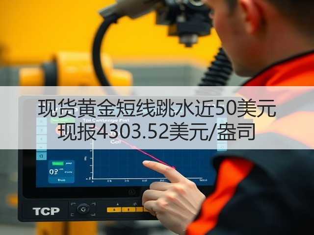 现货黄金短线跳水近50美元 现报4303.52美元/盎司(图2)