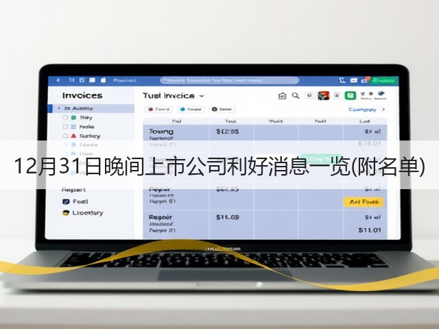 12月31日晚间上市公司利好消息一览(附名单)(图1)