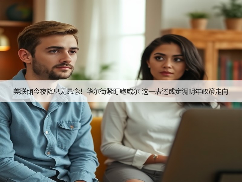 美联储今夜降息无悬念！华尔街紧盯鲍威尔 这一表述或定调明年政策走向