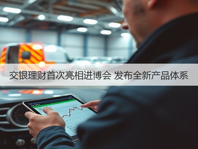 交银理财首次亮相进博会 发布全新产品体系(图1)