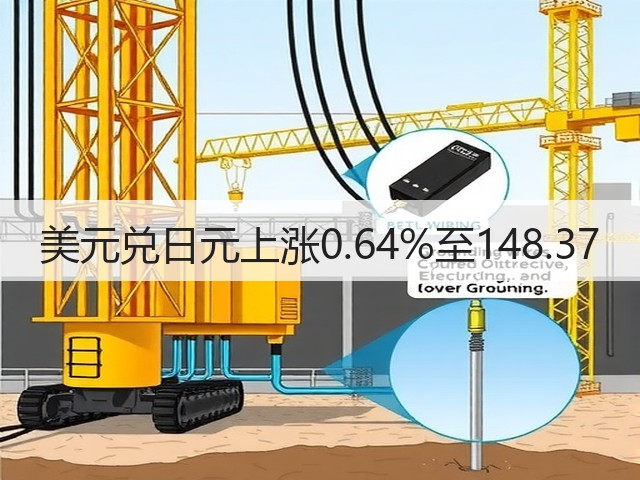 美元兑日元上涨0.64%至148.37(图1)