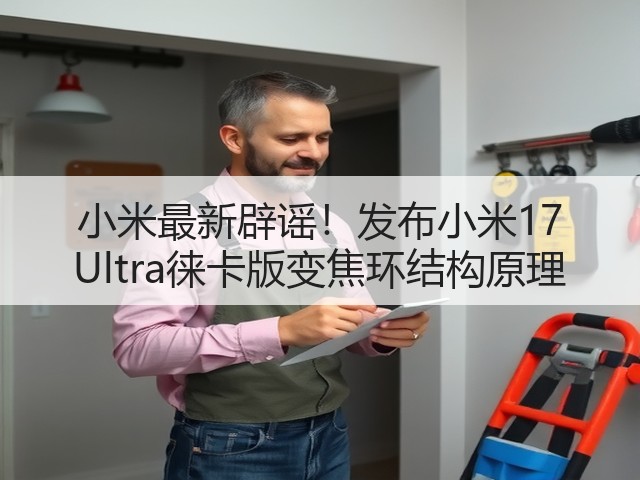 小米最新辟谣!发布小米17 Ultra徕卡版变焦环结构原理(图3) 小米最新辟谣!发布小米17 Ultra徕卡版变焦环结构原理(图3)
