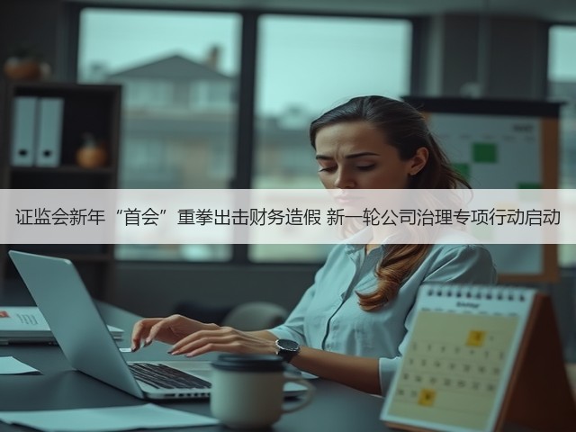 证监会新年“首会”重拳出击财务造假 新一轮公司治理专项行动启动(图2) 证监会新年“首会”重拳出击财务造假 新一轮公司治理专项行动启动(图2)