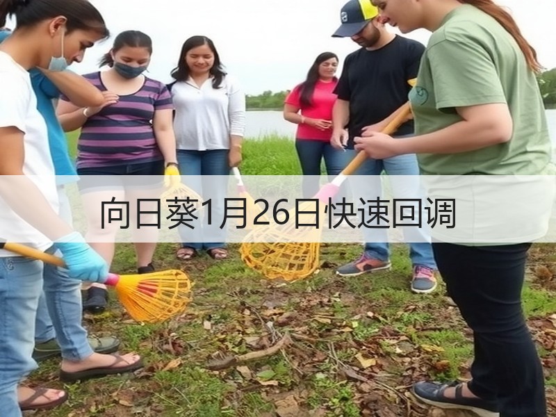 向日葵1月26日快速回调