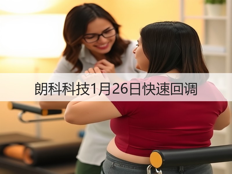 朗科科技1月26日快速回调