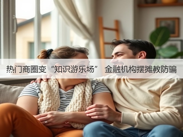 热门商圈变“知识游乐场” 金融机构摆摊教防骗(图2)