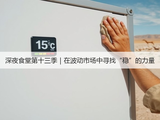 深夜食堂第十三季|在波动市场中寻找“稳”的力量(图3) 深夜食堂第十三季|在波动市场中寻找“稳”的力量(图3)