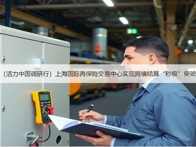 （活力中国调研行）上海国际再保险交易中心实现跨境结算“秒级”突破(图1)