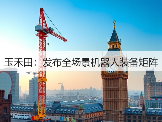 玉禾田:发布全场景机器人装备矩阵(图2) 玉禾田:发布全场景机器人装备矩阵(图2)