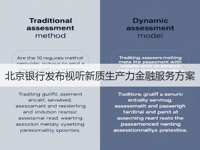 北京银行发布视听新质生产力金融服务方案(图3) 北京银行发布视听新质生产力金融服务方案(图3)