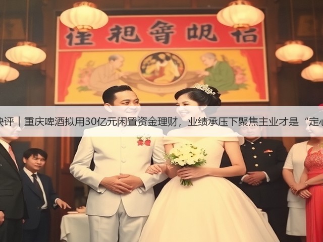 公司快评︱重庆啤酒拟用30亿元闲置资金理财,业绩承压下聚焦主业才是“定心丸”(图2) 公司快评︱重庆啤酒拟用30亿元闲置资金理财,业绩承压下聚焦主业才是“定心丸”(图2)