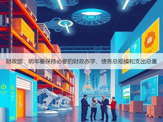 财政部：明年要保持必要的财政赤字、债务总规模和支出总量(图3)