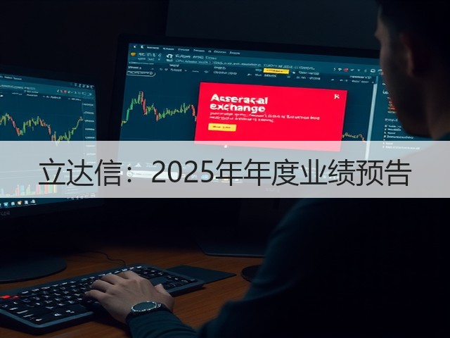立达信:2025年年度业绩预告(图1) 立达信:2025年年度业绩预告(图1)