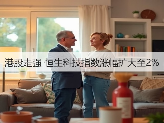 港股走强 恒生科技指数涨幅扩大至2%(图2)