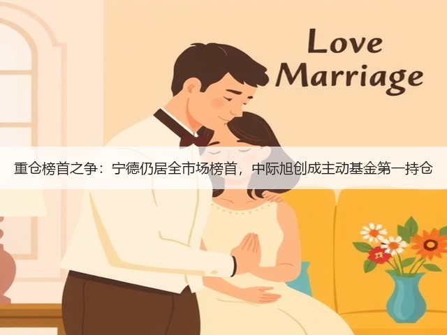 重仓榜首之争：宁德仍居全市场榜首，中际旭创成主动基金第一持仓(图3)