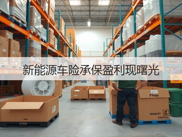 新能源车险承保盈利现曙光(图1) 新能源车险承保盈利现曙光(图1)