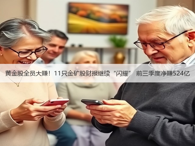 黄金股全员大赚!11只金矿股财报继续“闪耀” 前三季度净赚524亿(图1) 黄金股全员大赚!11只金矿股财报继续“闪耀” 前三季度净赚524亿(图1)