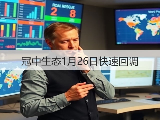 冠中生态1月26日快速回调(图2)