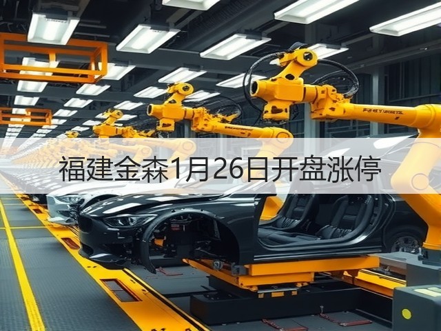 福建金森1月26日开盘涨停(图2) 福建金森1月26日开盘涨停(图2)