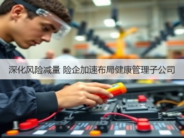 深化风险减量 险企加速布局健康管理子公司(图2)