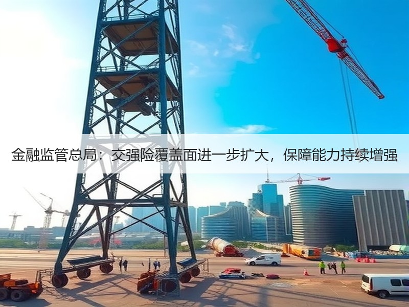 金融监管总局：交强险覆盖面进一步扩大，保障能力持续增强