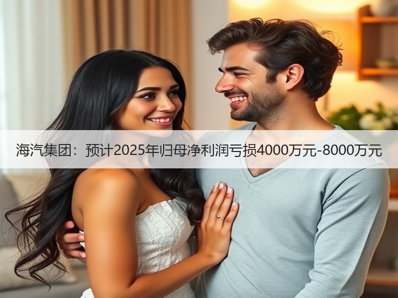 海汽集团：预计2025年归母净利润亏损4000万元-8000万元