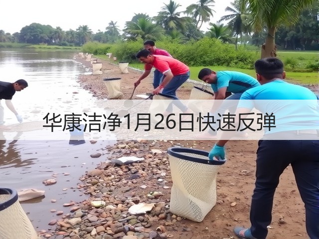 华康洁净1月26日快速反弹(图2) 华康洁净1月26日快速反弹(图2)