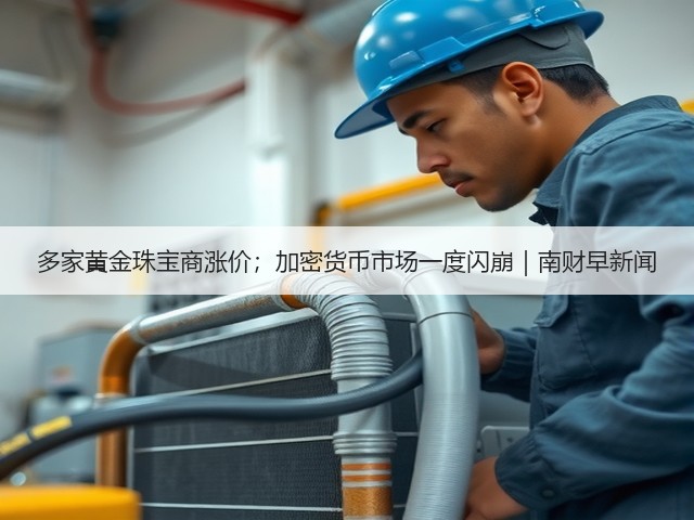 多家黄金珠宝商涨价;加密货币市场一度闪崩|南财早新闻(图1) 多家黄金珠宝商涨价;加密货币市场一度闪崩|南财早新闻(图1)