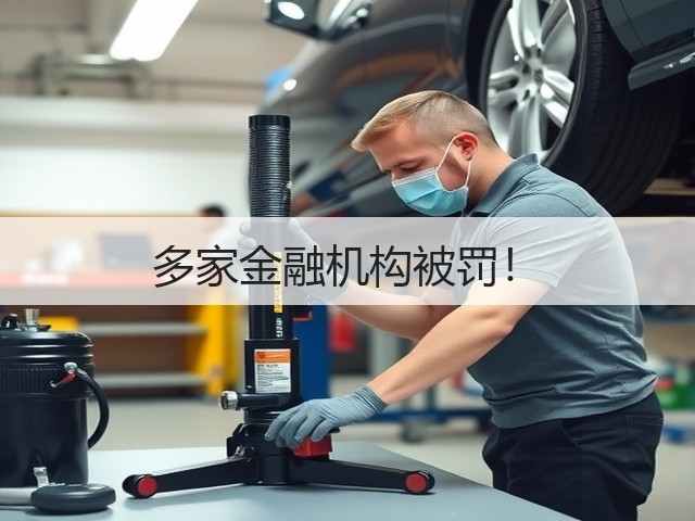 多家金融机构被罚！(图1)
