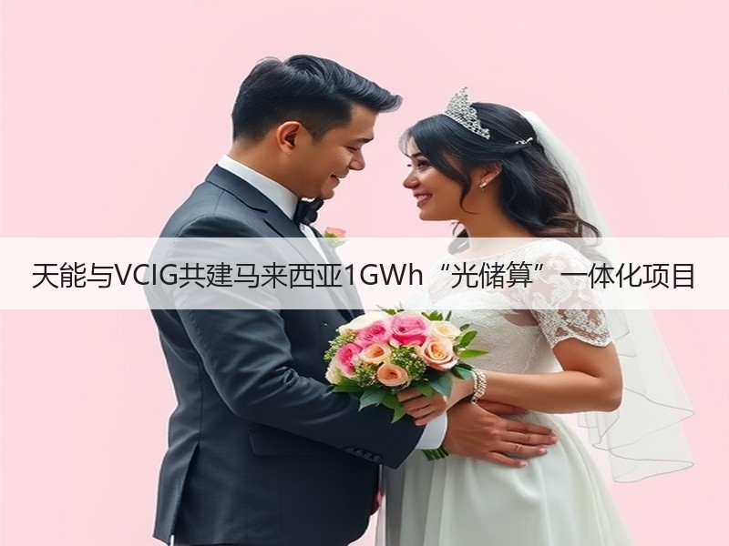 天能与VCIG共建马来西亚1GWh“光储算”一体化项目