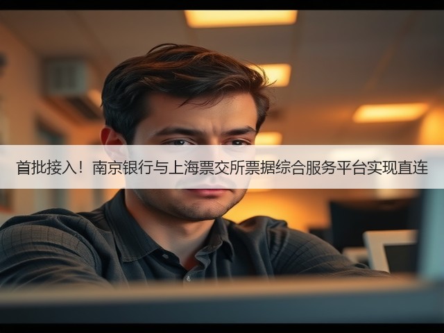 首批接入！南京银行与上海票交所票据综合服务平台实现直连(图3)